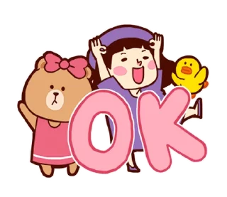 Sticker from 懶得打字小姐xBROWN & FRIENDS @moe_sticker_bot
