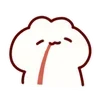 🐇 emoji ₍ s᧐ⲙᥱᴛɦiᥒg ᥣiκᥱ ᥲ rᥲδδiᴛ ₎ ˚₊· ♡ @mewsticks Telegram sticker 19 of 40