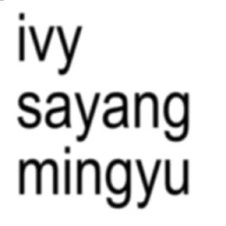 Sticker from kapie
