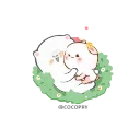 🤗 emoji @shrishtisingh 🍃🤍🤌🏻 Telegram sticker 8 of 52