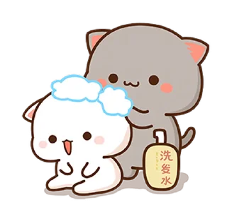 ⭐️ emoji Peach Cat 9 @moe_sticker_bot Telegram sticker 10 of 24