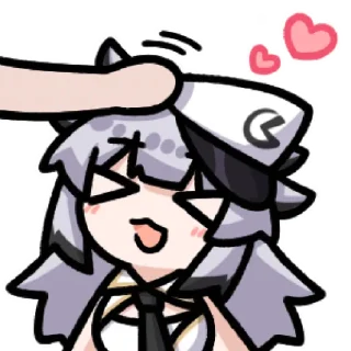 🥰 emoji 咕咕鸡和风暴猫的日常 @zhaxia_cn Telegram sticker 11 of 16