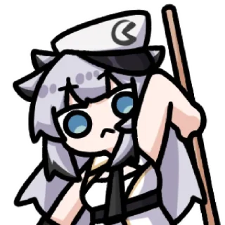 🤨 emoji 咕咕鸡和风暴猫的日常 @zhaxia_cn Telegram sticker 14 of 16