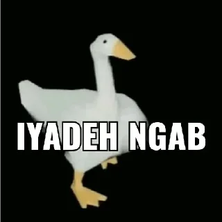 Sticker from Meme Binatang
