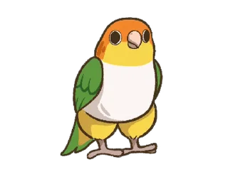 ⭐ emoji Ｑ比＆胡迪鸚鵡小朋友-凱克過動篇 @moe_sticker_bot Telegram sticker 9 of 16
