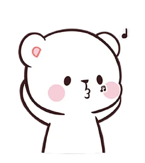 😚 emoji Milk & Mocha : Happiness! @moe_sticker_bot Telegram sticker 19 of 24