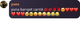 💋 emoji 𝐅ams 𝐖ijaya. pack by @QuotLyBot Telegram sticker 20 of 22