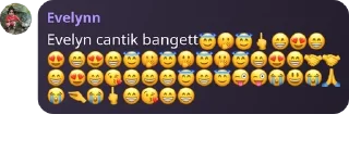 😇 emoji 𝐅ams 𝐖ijaya. pack by @QuotLyBot Telegram sticker 21 of 22