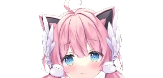 🎀 emoji Haneko / ハネ子 @SakuradaHane Telegram sticker 14 of 79
