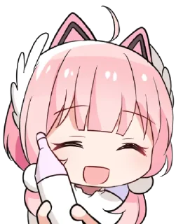 🍾 emoji Haneko / ハネ子 @SakuradaHane Telegram sticker 23 of 79