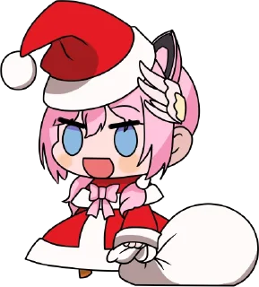🎅 emoji Haneko / ハネ子 @SakuradaHane Telegram sticker 20 of 79
