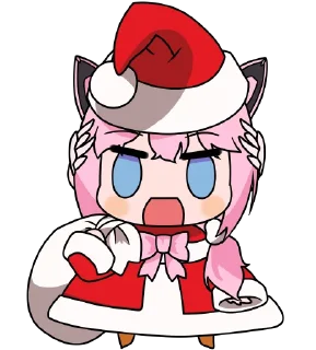 🎅 emoji Haneko / ハネ子 @SakuradaHane Telegram sticker 18 of 79