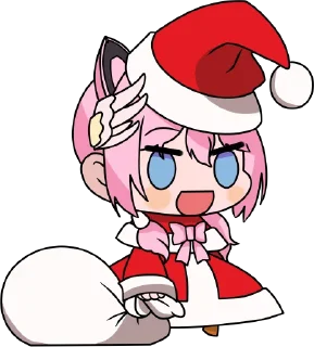 🎅 emoji Haneko / ハネ子 @SakuradaHane Telegram sticker 21 of 79