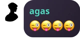 😜 emoji *ೃ glossy couple ༄ pack by @QuotLyBot Telegram sticker 8 of 120