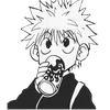 😘 emoji Киллуа fròm @SHOWtime_int Telegram sticker 12 of 96