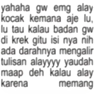 Sticker from bahasa anomali @TheBieber