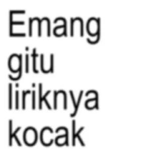 Sticker from bahasa anomali @TheBieber