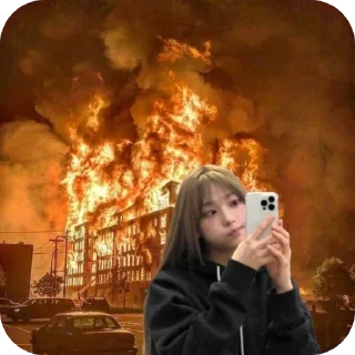 🧥 emoji kpopmeme girl-kalilakaciww Telegram sticker 5 of 28