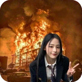 🧥 emoji kpopmeme girl-kalilakaciww Telegram sticker 4 of 28
