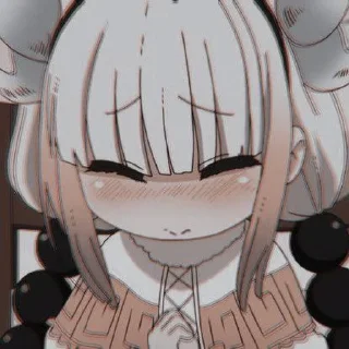 🤍 emoji kanna kamui🐰 by :: @arlettagallery Telegram sticker 19 of 40