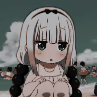 🐰 emoji kanna kamui🐰 by :: @arlettagallery Telegram sticker 5 of 40