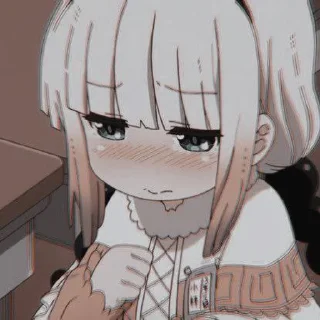 🐰 emoji kanna kamui🐰 by :: @arlettagallery Telegram sticker 20 of 40