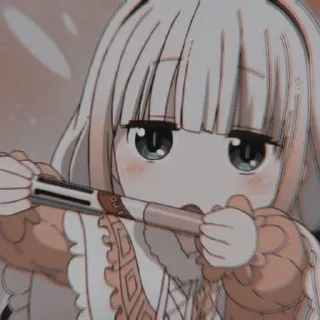 🐰 emoji kanna kamui🐰 by :: @arlettagallery Telegram sticker 21 of 40