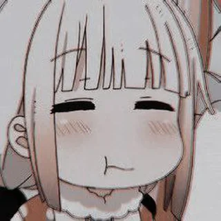 🐰 emoji kanna kamui🐰 by :: @arlettagallery Telegram sticker 24 of 40