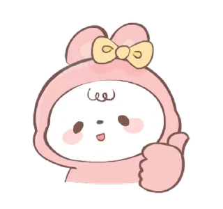Sticker from Pink pang 5 @deazzle