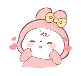 ⭐ emoji Pink pang 5 @deazzle Telegram sticker 8 of 24