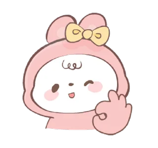 ⭐ emoji Pink pang 5 @deazzle Telegram sticker 13 of 24