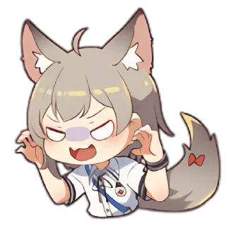 😡 emoji 秋凛子 Rinco Source：https://live.bilibili.com/21677969 Telegram sticker 17 of 23