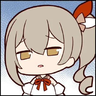 Sticker from 秋凛子 Rinco Source：https://t.bilibili.com/496788580683084119