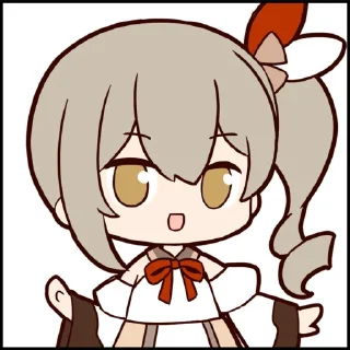 😄 emoji 秋凛子 Rinco Source：https://t.bilibili.com/496788580683084119 Telegram sticker 6 of 10