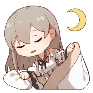 😴 emoji 秋凛子 Rinco Source：https://live.bilibili.com/21677969 Telegram sticker 12 of 23