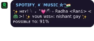 🤡 emoji 𓆩〭〬🍷𓆪ꪾ ⌯ 𝚁𝚊𝚍𝚑𝚊 <𝚁𝚊𝚗𝚒> <🇮🇳>'s sticker kang pack Telegram sticker 17 of 42