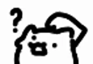 ❓ emoji ❤️发情雪豹（今天丁真不在家 视频贴纸包(1) Telegram sticker 4 of 49