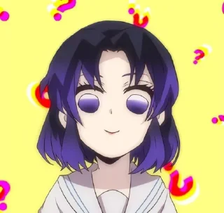 🤨 emoji Shinobu's Pack (@Shinobu_robot) Telegram sticker 10 of 39