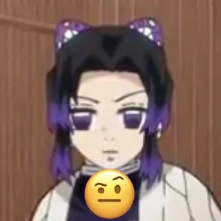 🤨 emoji Shinobu's Pack (@Shinobu_robot) Telegram sticker 23 of 39