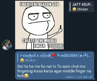 😎 emoji @PANDIT_MOHIT's MafiaBot Vol.2 Telegram sticker 12 of 95