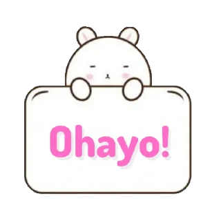 Sticker from Kelinci talk - @mlleritsu