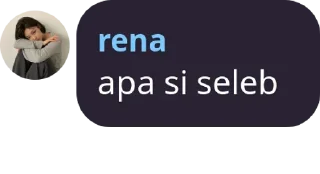 Sticker from seleb