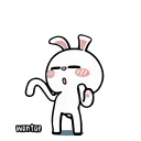 🐰 emoji @IAM_Putri's kang pack Vol.1 (Animated) Telegram sticker 22 of 24