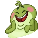 😂 emoji @IAM_Putri's kang pack Vol.1 (Animated) Telegram sticker 9 of 24