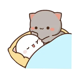 😴 emoji Mitao Cat @mitaocat Telegram sticker 4 of 8