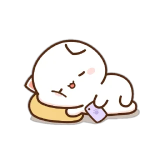 😴 emoji Mitao Cat @mitaocat Telegram sticker 6 of 8