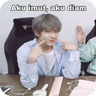 Sticker from ambil, kelap kelip