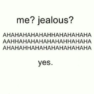 Sticker from Jealous n Angry moments!