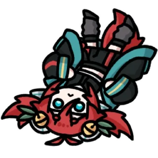 Sticker from 快乐茶狗 @zhaxia_cn