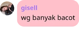 Sticker from gisell dan shanan pack by @QuotLyBot